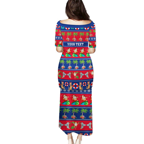 personalised-australia-christmas-puletasi-aussie-santa-claus-beach-xmas-vibes
