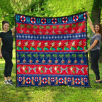 personalised-australia-christmas-quilt-aussie-santa-claus-beach-xmas-vibes