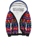 personalised-australia-christmas-sherpa-hoodie-aussie-santa-claus-beach-xmas-vibes
