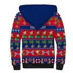 personalised-australia-christmas-sherpa-hoodie-aussie-santa-claus-beach-xmas-vibes