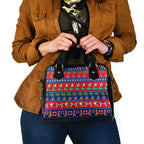 personalised-australia-christmas-shoulder-handbag-aussie-santa-claus-beach-xmas-vibes