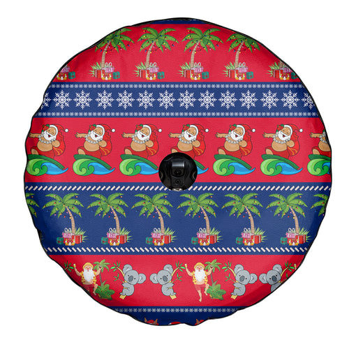 personalised-australia-christmas-spare-tire-cover-aussie-santa-claus-beach-xmas-vibes