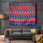 personalised-australia-christmas-tapestry-aussie-santa-claus-beach-xmas-vibes