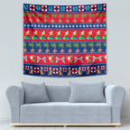 personalised-australia-christmas-tapestry-aussie-santa-claus-beach-xmas-vibes