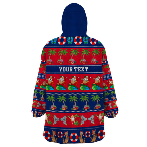 personalised-australia-christmas-wearable-blanket-hoodie-aussie-santa-claus-beach-xmas-vibes