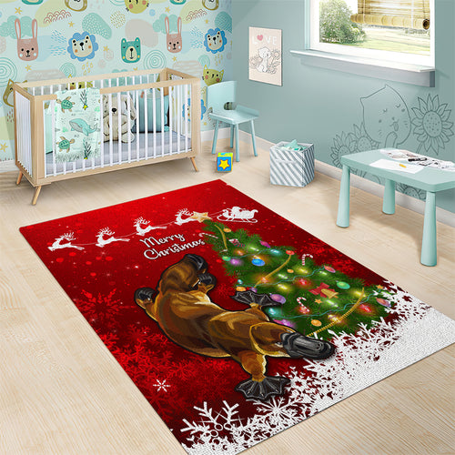 personalised-australia-christmas-area-rug-aussie-platypus-xmas-vibes