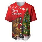 personalised-australia-christmas-baseball-jersey-aussie-platypus-xmas-vibes