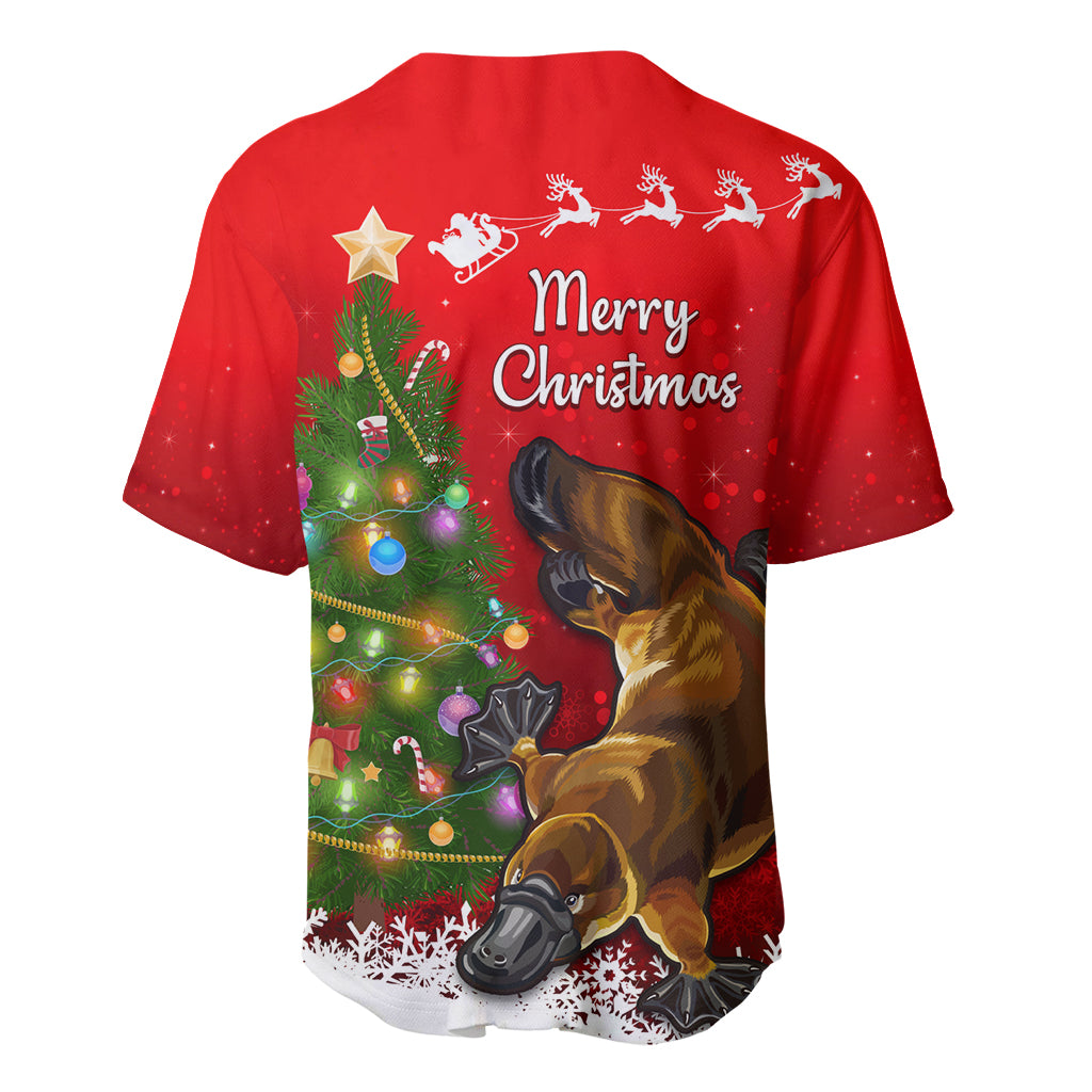 personalised-australia-christmas-baseball-jersey-aussie-platypus-xmas-vibes