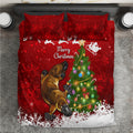 personalised-australia-christmas-bedding-set-aussie-platypus-xmas-vibes