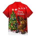 personalised-australia-christmas-family-matching-mermaid-dress-and-hawaiian-shirt-aussie-platypus-xmas-vibes