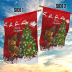 personalised-australia-christmas-garden-flag-aussie-platypus-xmas-vibes