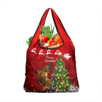 Australia Christmas Grocery Bag Aussie Platypus Xmas Vibes