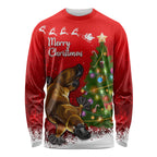 personalised-australia-christmas-long-sleeve-shirt-aussie-platypus-xmas-vibes