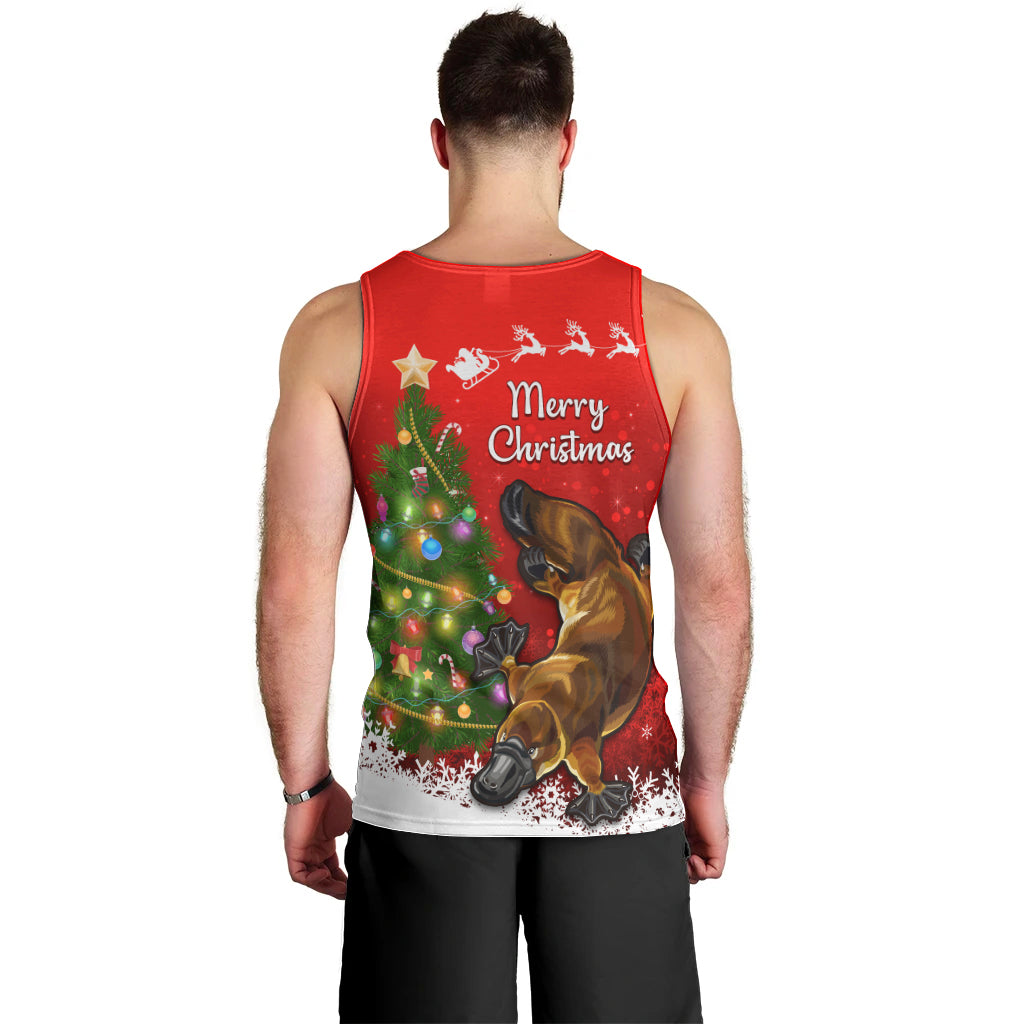 personalised-australia-christmas-men-tank-top-aussie-platypus-xmas-vibes