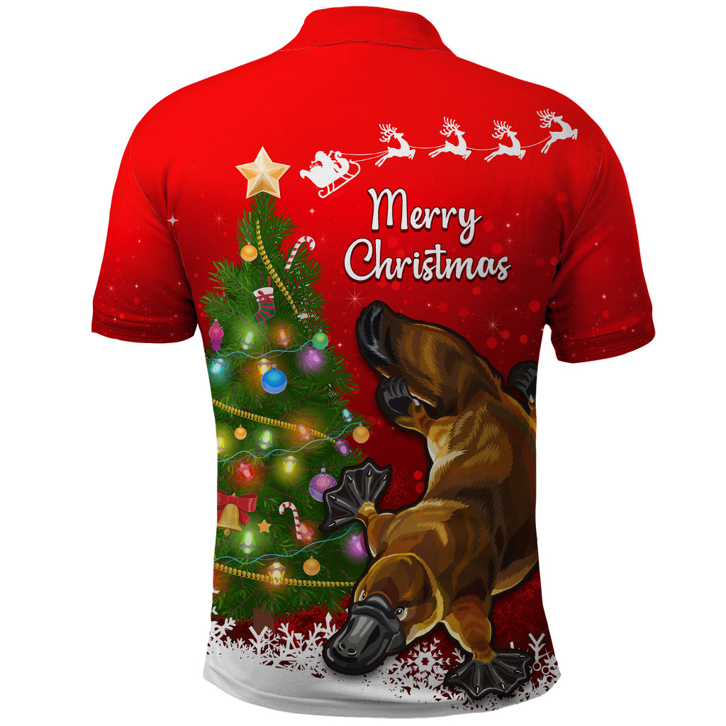 personalised-australia-christmas-polo-shirt-aussie-platypus-xmas-vibes