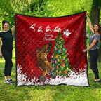 personalised-australia-christmas-quilt-aussie-platypus-xmas-vibes