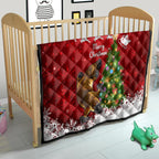 personalised-australia-christmas-quilt-aussie-platypus-xmas-vibes