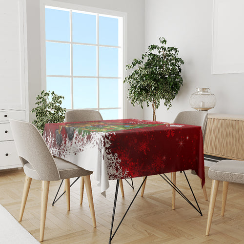 personalised-australia-christmas-tablecloth-aussie-platypus-xmas-vibes