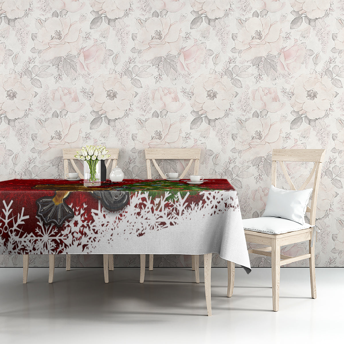 personalised-australia-christmas-tablecloth-aussie-platypus-xmas-vibes