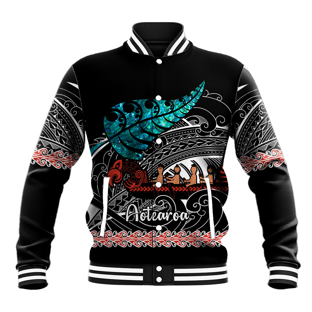 personalised-new-zealand-waka-baseball-jacket-aotearoa-maori-silver-fern-pattern