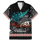 personalised-new-zealand-waka-hawaiian-shirt-aotearoa-maori-silver-fern-pattern