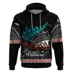 personalised-new-zealand-waka-hoodie-aotearoa-maori-silver-fern-pattern