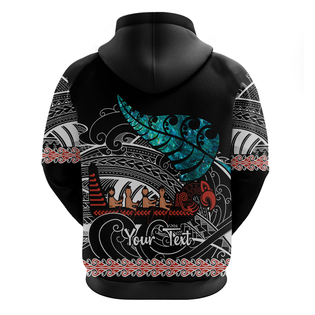 personalised-new-zealand-waka-hoodie-aotearoa-maori-silver-fern-pattern