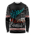 personalised-new-zealand-waka-long-sleeve-shirt-aotearoa-maori-silver-fern-pattern