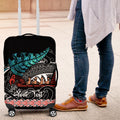 personalised-new-zealand-waka-luggage-cover-aotearoa-maori-silver-fern-pattern