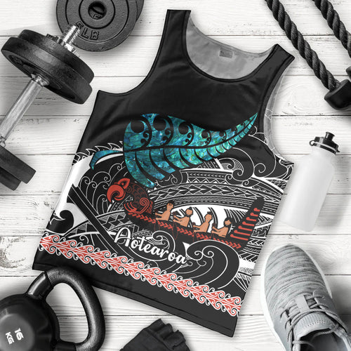 personalised-new-zealand-waka-men-tank-top-aotearoa-maori-silver-fern-pattern