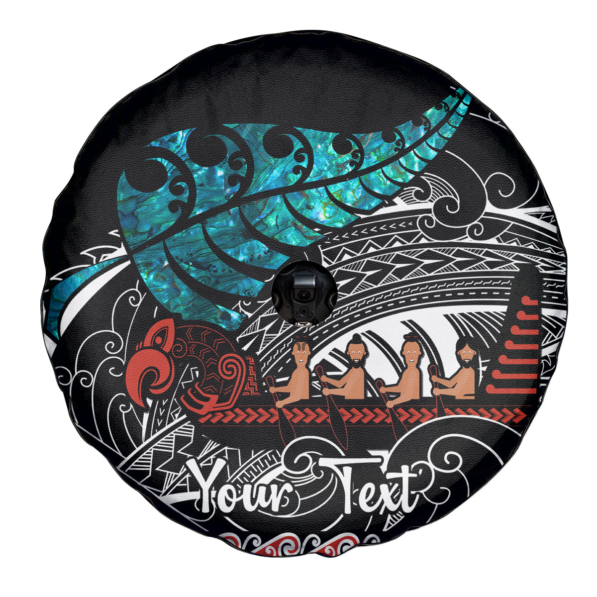 personalised-new-zealand-waka-spare-tire-cover-aotearoa-maori-silver-fern-pattern