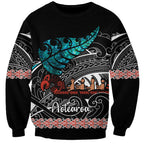 personalised-new-zealand-waka-sweatshirt-aotearoa-maori-silver-fern-pattern