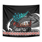 personalised-new-zealand-waka-tapestry-aotearoa-maori-silver-fern-pattern
