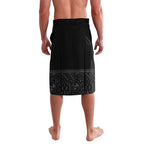 Toitu Te Tiriti Me Te Whakaputanga Lavalava Maori Wahaika With Haka Face