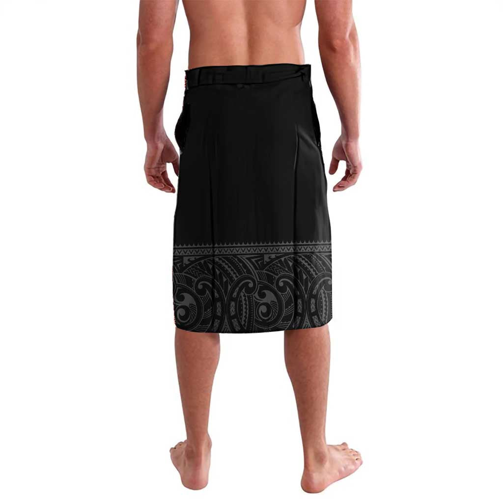 Toitu Te Tiriti Me Te Whakaputanga Lavalava Maori Wahaika With Haka Face