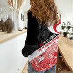 Toitu Te Tiriti Me Te Whakaputanga Women Casual Shirt Maori Wahaika With Haka Face
