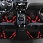 Toitu Te Tiriti Mana Maori Motuhake Car Mats Aotearoa Haka Face Mix Poutama Art