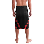 Personalised Toitu Te Tiriti Mana Maori Motuhake Lavalava Aotearoa Haka Face Mix Poutama Art
