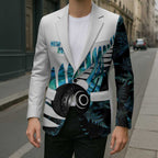 New Zealand Lawn Bowls Custom Blazer Aotearoa Silver Fern Paua Shell - Aussie Hoodie