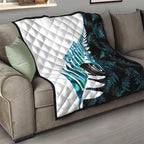 New Zealand Lawn Bowls Custom Quilt Aotearoa Silver Fern Paua Shell - Aussie Hoodie