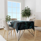 New Zealand Lawn Bowls Custom Tablecloth Aotearoa Silver Fern Paua Shell - Aussie Hoodie