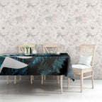 New Zealand Lawn Bowls Custom Tablecloth Aotearoa Silver Fern Paua Shell - Aussie Hoodie