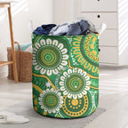 Bowls Australia Laundry Basket Aboriginal Art National Color - Aussie Hoodie