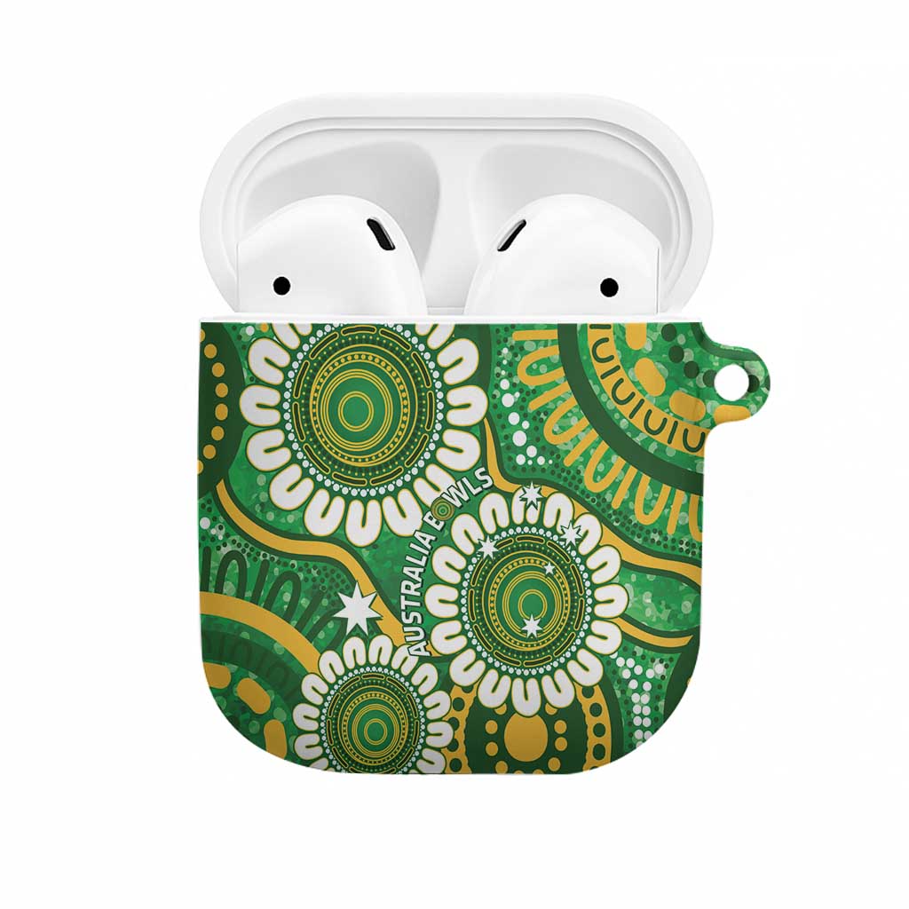 Bowls Australia AirPods Case Aboriginal Art National Color - Aussie Hoodie