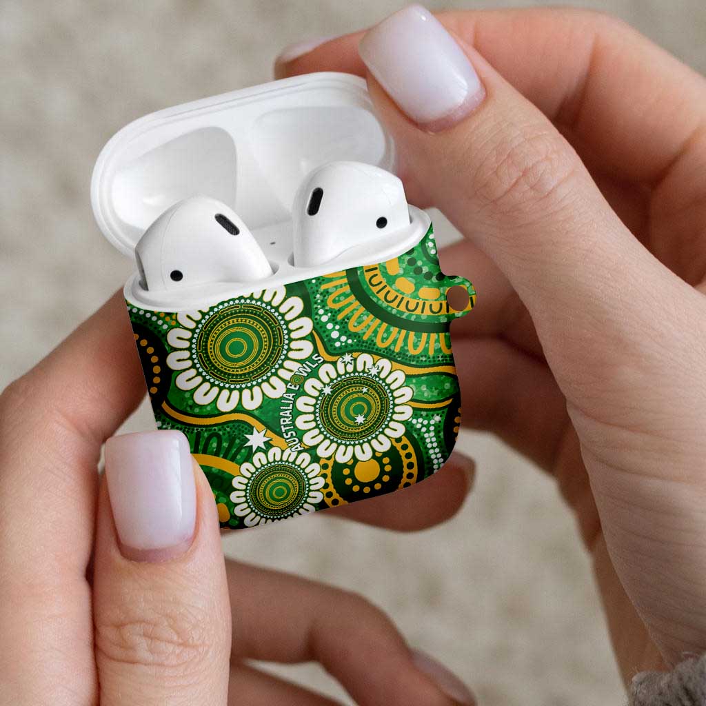 Bowls Australia AirPods Case Aboriginal Art National Color - Aussie Hoodie