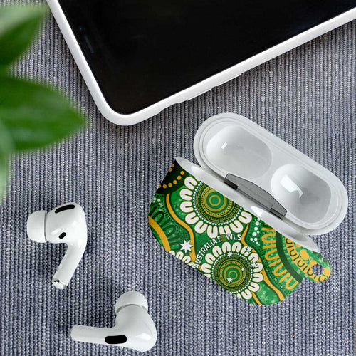 Bowls Australia AirPods Case Aboriginal Art National Color - Aussie Hoodie