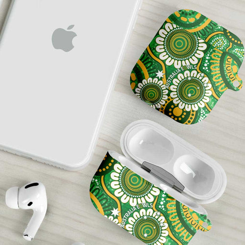 Bowls Australia AirPods Case Aboriginal Art National Color - Aussie Hoodie