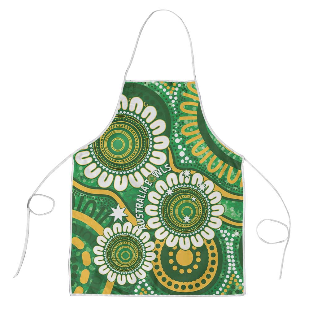 Bowls Australia Apron Aboriginal Art National Color - Aussie Hoodie