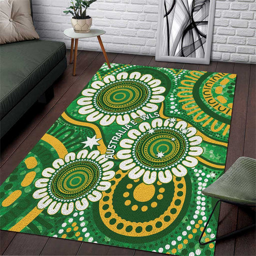 Bowls Australia Area Rug Aboriginal Art National Color - Aussie Hoodie