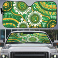 Bowls Australia Auto Sun Shade Aboriginal Art National Color - Aussie Hoodie